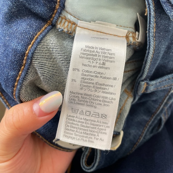 Madewell Curvy High-Rise Skinny Jeans in Lanette Wash Size 24 - Picture 9 of 12